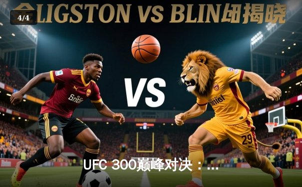 UFC 300巅峰对决：佩雷拉卫冕成功，中国新星张名扬TKO惊艳全球 - 4