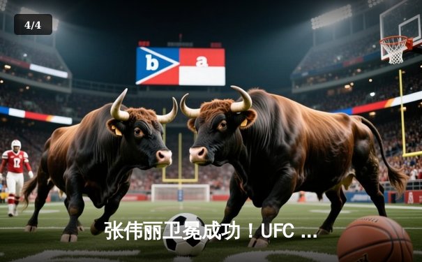 张伟丽卫冕成功！UFC 300联合主赛激战五回合点数击败闫晓楠 - 4